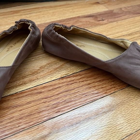 Sundance X Chocolate Blu Cam2 Soft Leather Flats in Brown Size 7 - Picture 6 of 9